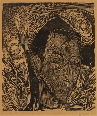 Porträt David Müller von Ernst Ludwig Kirchner